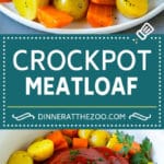 Crockpot Meatloaf Recipe | Slow Cooker Meatloaf #meatloaf #beef #slowcooker #crockpot #dinner #sraye