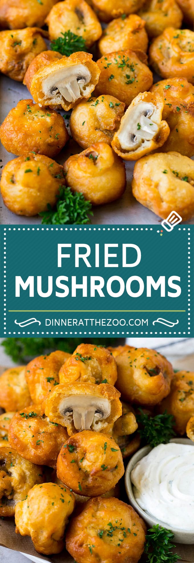 Fried Mushrooms Recipe #mushrooms #appetizer #snack #sraye