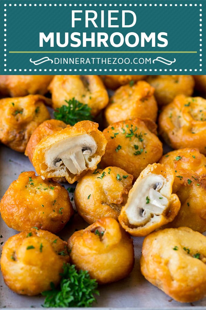 Fried Mushrooms Recipe #mushrooms #appetizer #snack #sraye