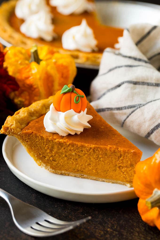 Pumpkin Puree Recipe #pumpkin #baking #fall #thanksgiving #sraye Pumpkin puree baked into pumpkin pie.