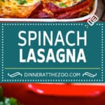 Spinach Lasagna Recipe | Vegetarian Lasagna #lasagna #spinach #cheese #pasta #italianfood #dinner #sraye