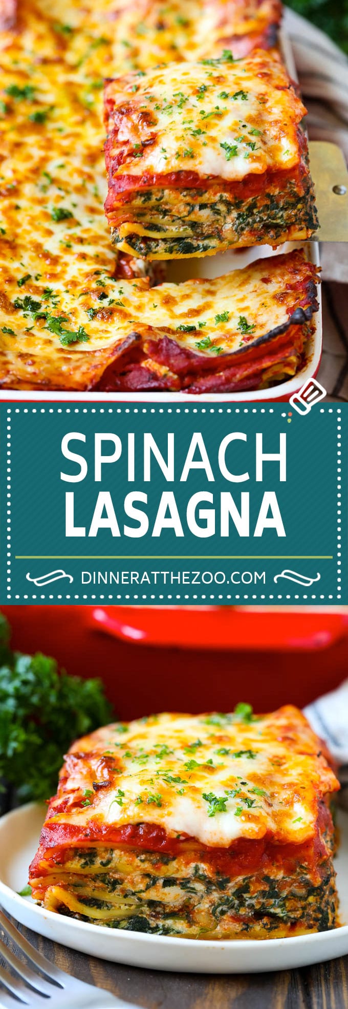Spinach Lasagna Recipe | Vegetarian Lasagna #lasagna #spinach #cheese #pasta #italianfood #dinner #sraye