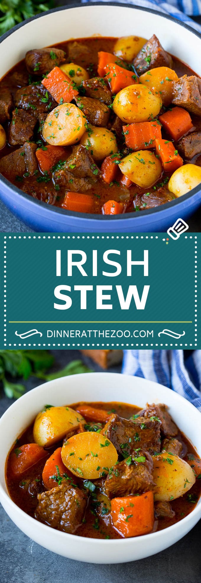 Irish Stew Recipe | Beef Stew #stew #soup #beef #carrots #potatoes #beer #stpatricksday #dinner #sraye