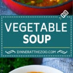 Vegetable Soup Recipe #soup #vegetable #vegetarian #vegan #dinner #healthy #sraye #glutenfree