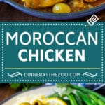 Moroccan Chicken Recipe #chicken #dinner #olives #sraye