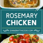 Rosemary Chicken Recipe | Baked Chicken #chicken #lemon #garlic #lowcarb #dinner #sraye #rosemary