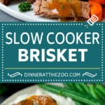 Slow Cooker Brisket Recipe | Crockpot Brisket #beef #slowcooker #crockpot #dinner #sraye