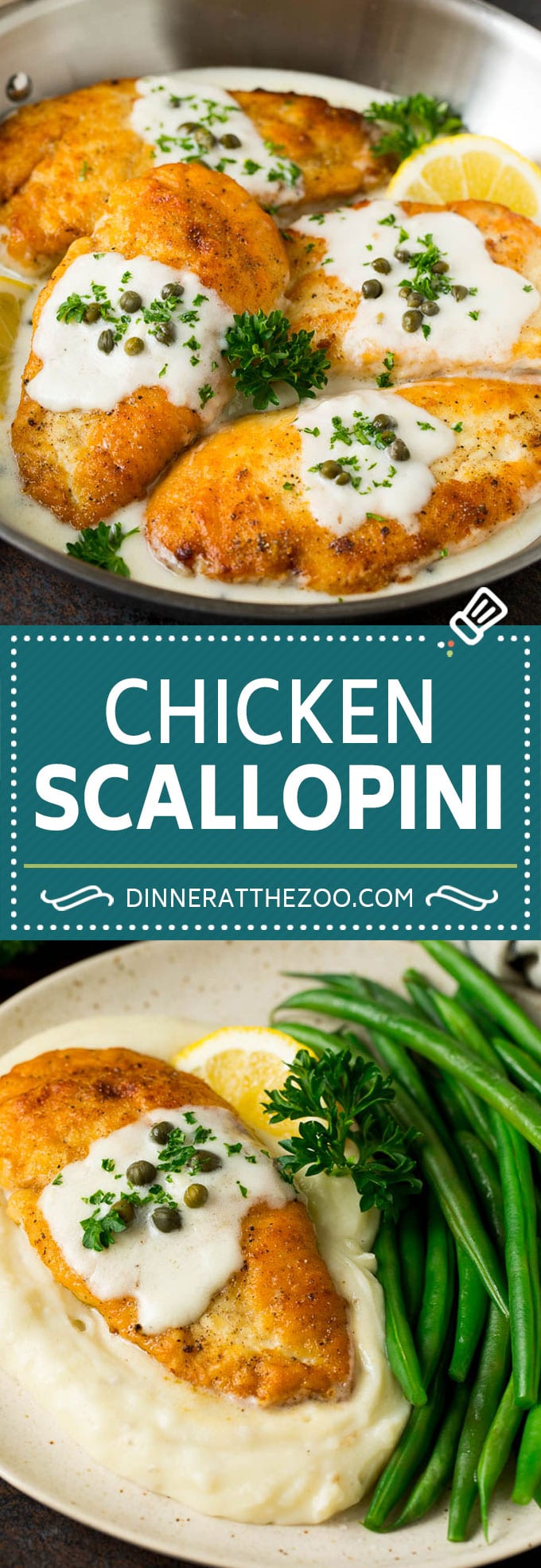 Chicken Scallopini Recipe #chicken #chickenbreast #dinner #sraye