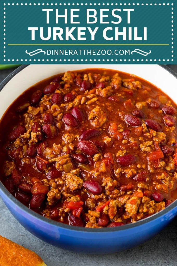 Turkey Chili Recipe #turkey #chili #dinner #sraye